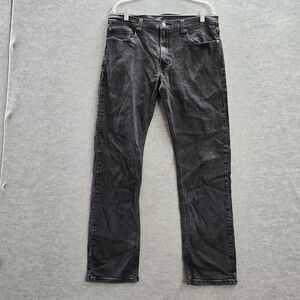Levi's 559 Men Jeans 36x34 Gray Denim Relaxed Fit Straight Pockets Mid Rise